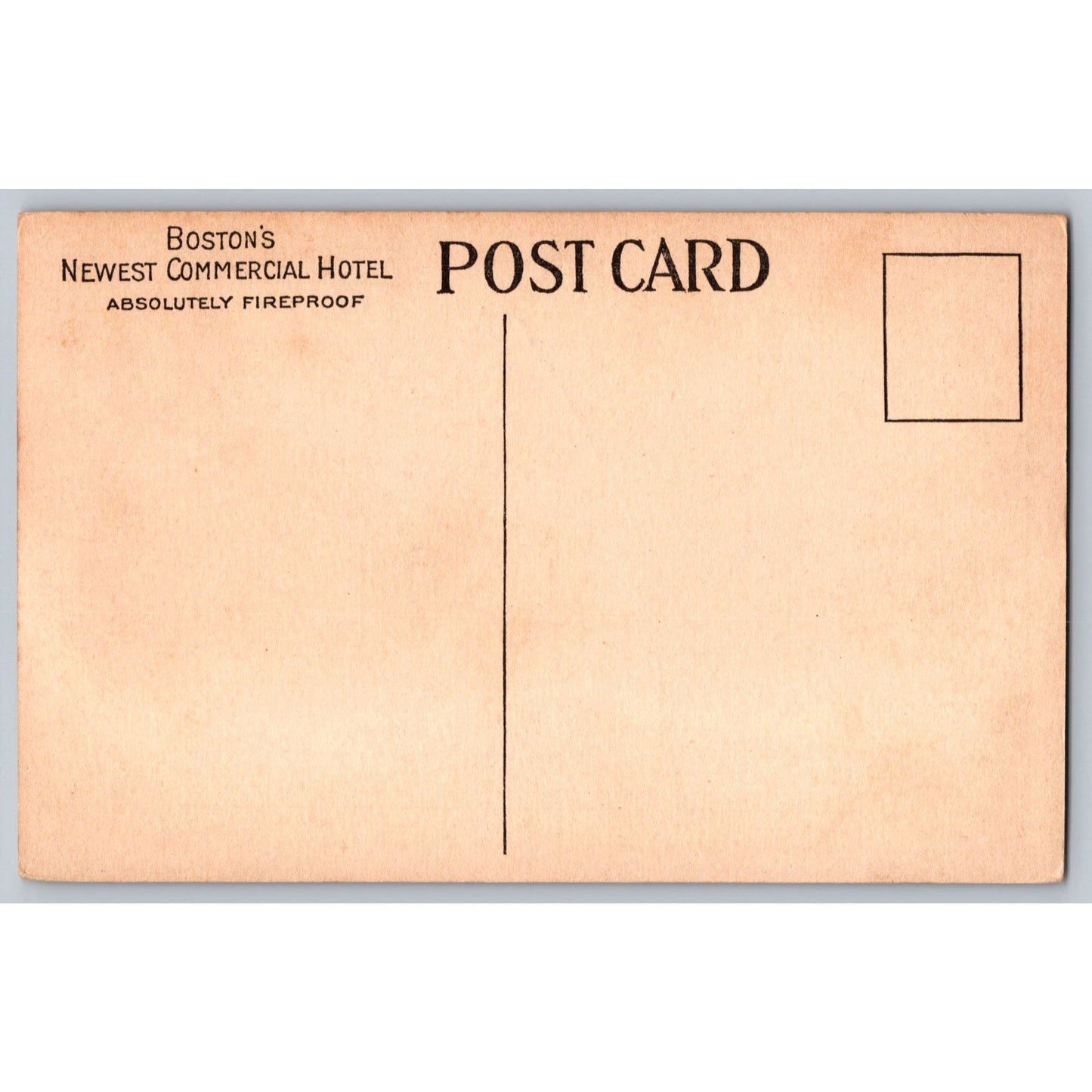 Boston MA Massachusetts Hotel Essex Terminal Station Illustrated Postcard Unused