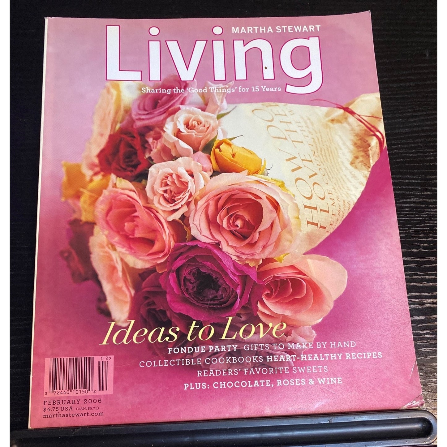Martha Stewart Living Magazine February 2006 Valentine Issue