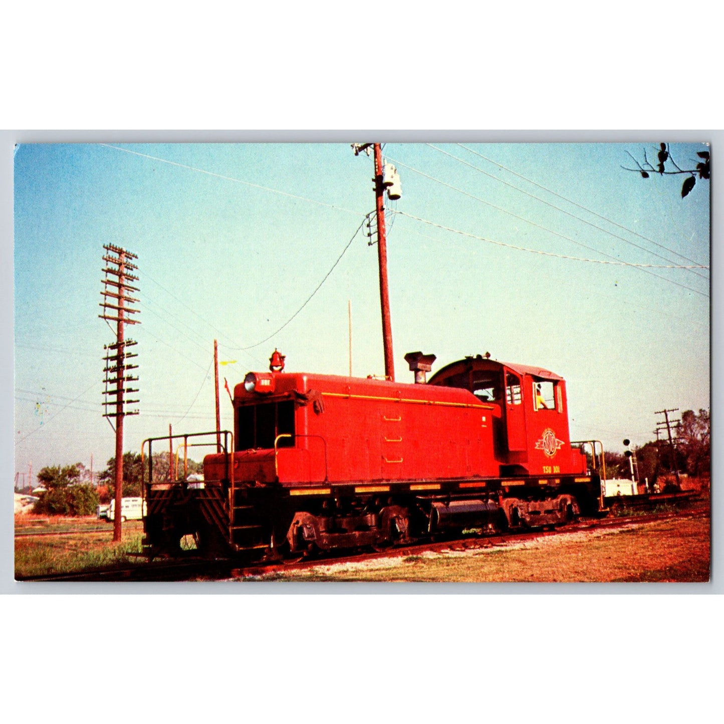 OK Oklahoma Tulsa-Sapulpa Union Railway Train EMD SW-1 Number 101 Freight Engine