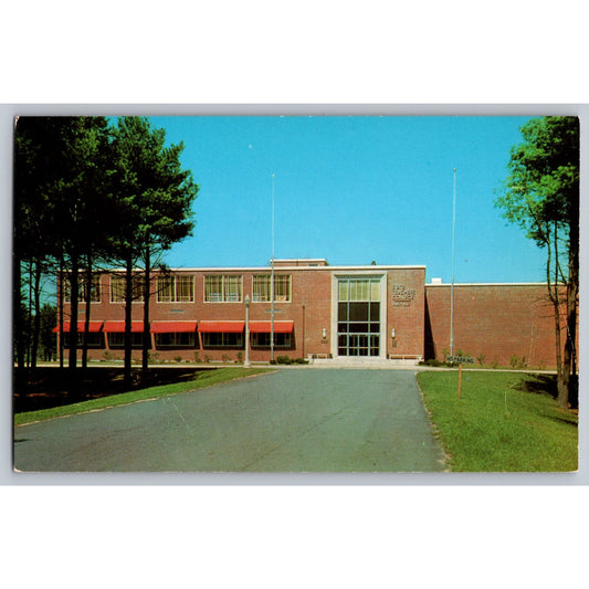 Westfield MA Massachusetts State Teachers College Chrome Postcard Unused NATCO