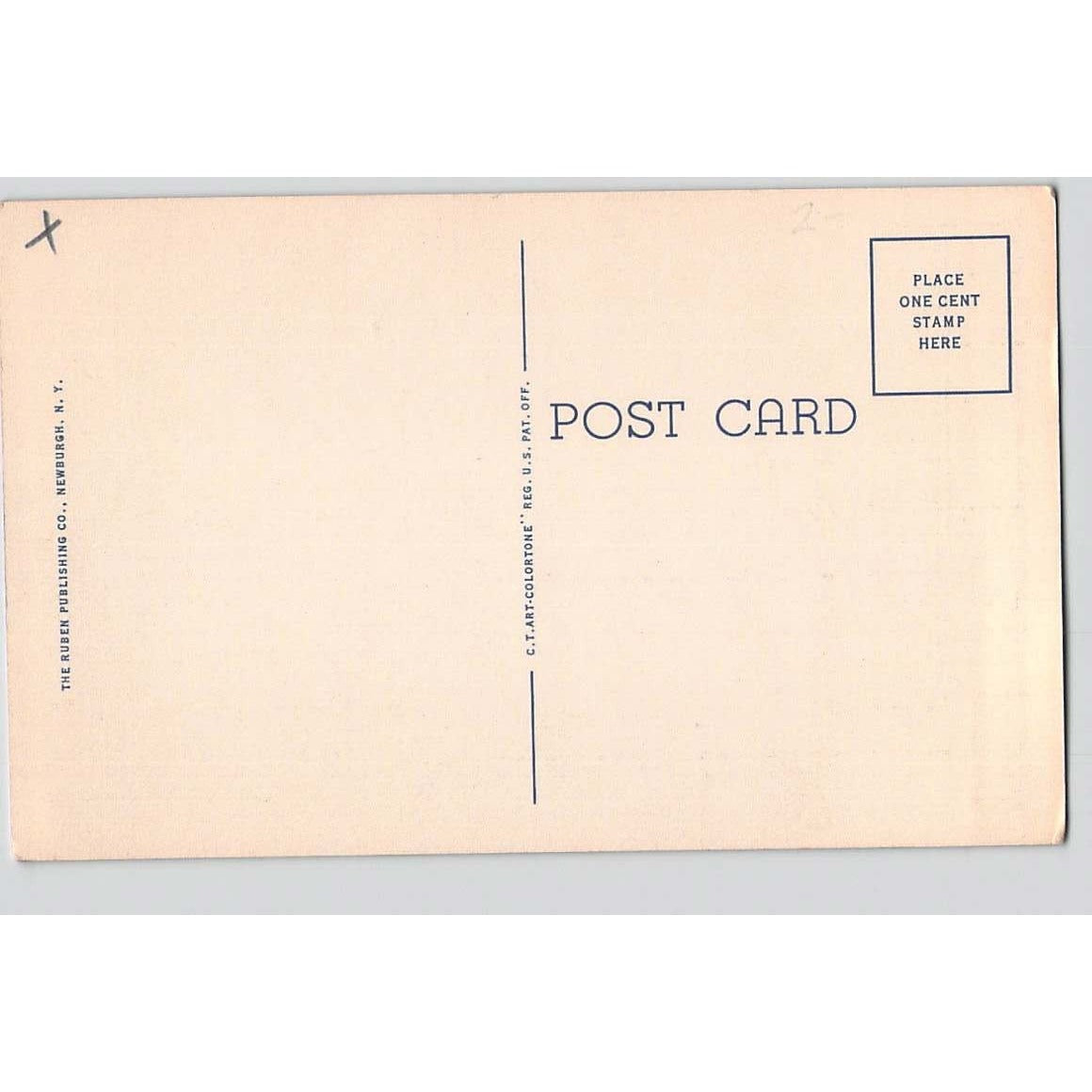 Stamford CT Connecticut St. Benedicts R.C. Church Linen Postcard Unused