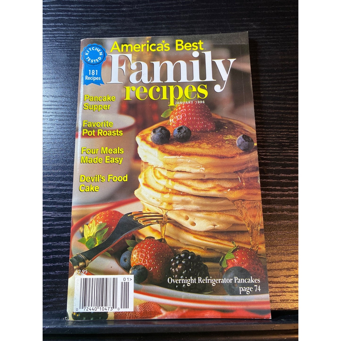 Americas Best Family Recipes Magazine January 1996