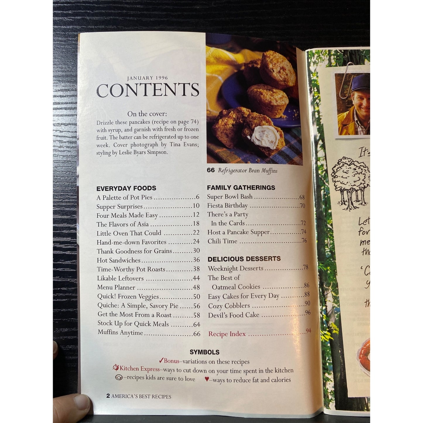 Americas Best Family Recipes Magazine January 1996