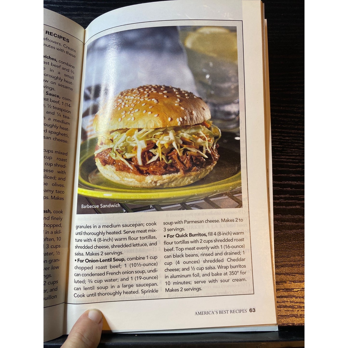 Americas Best Family Recipes Magazine January 1996
