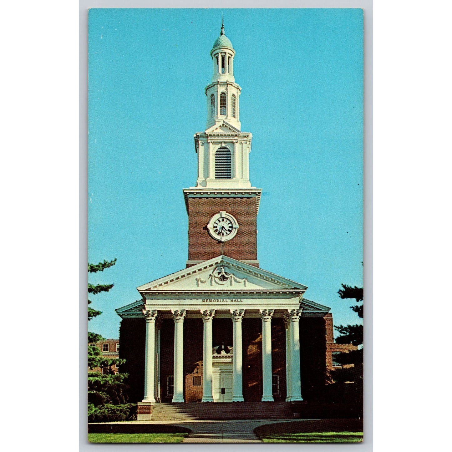 Lexington KY Kentucky University Of Kentucky Memorial Hall Chrome Postcard