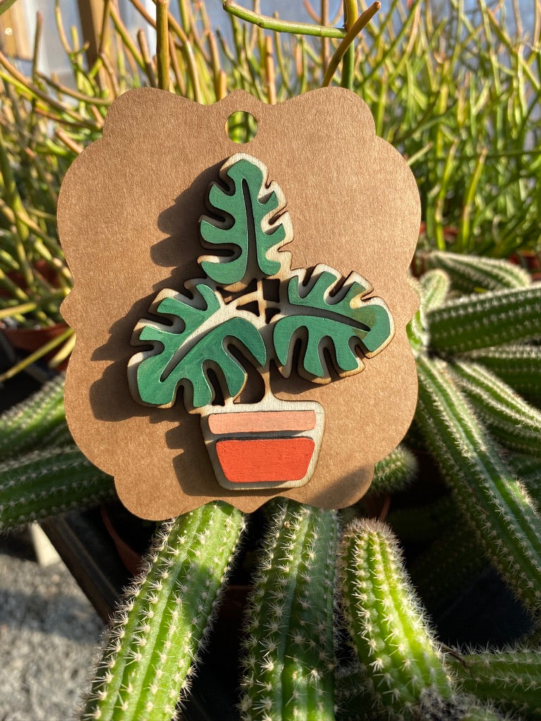 Potted Monstera Magnet #69