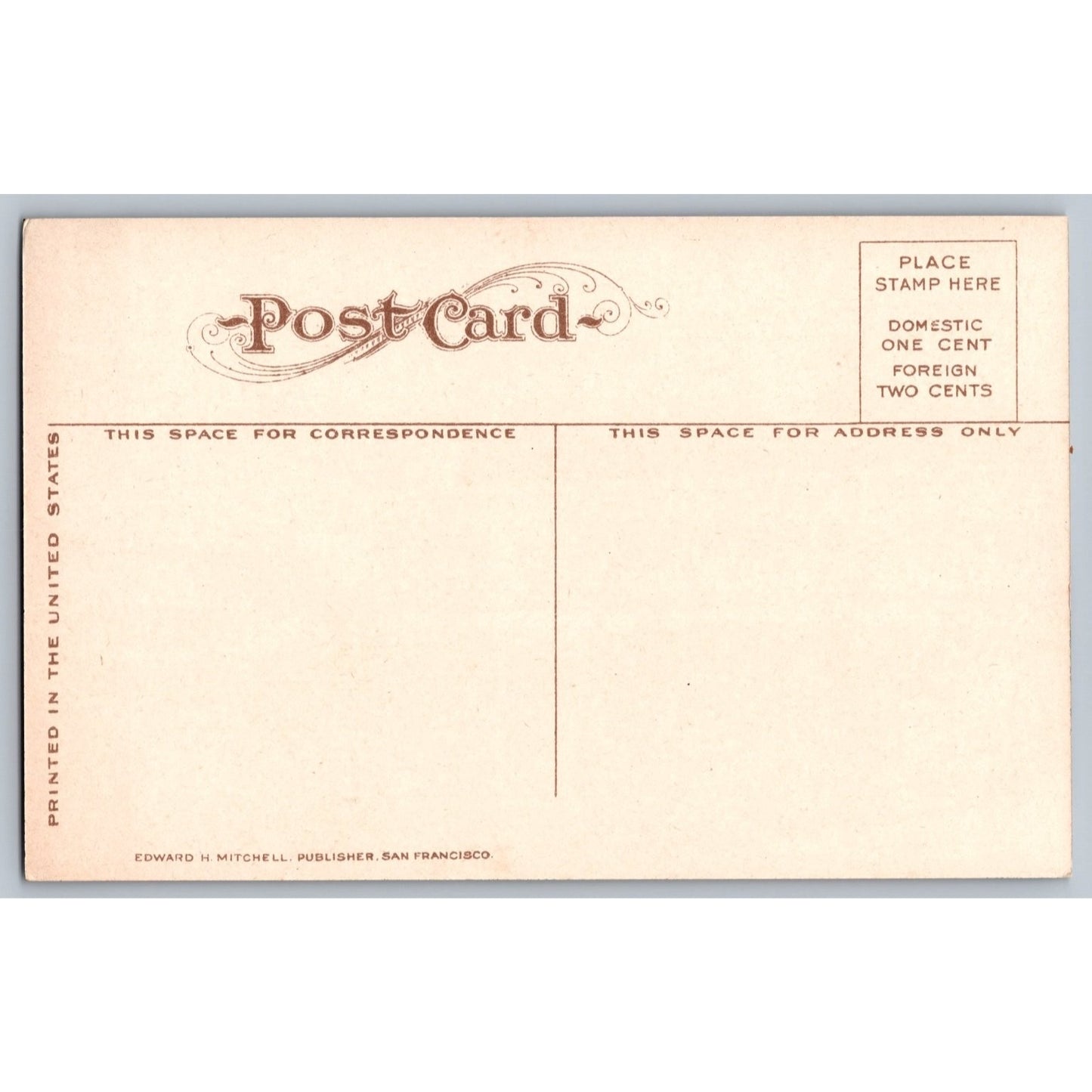 Salem OR Oregon Woolen Mills Salem Divided Back Postcard Unused Edward H Mitchell