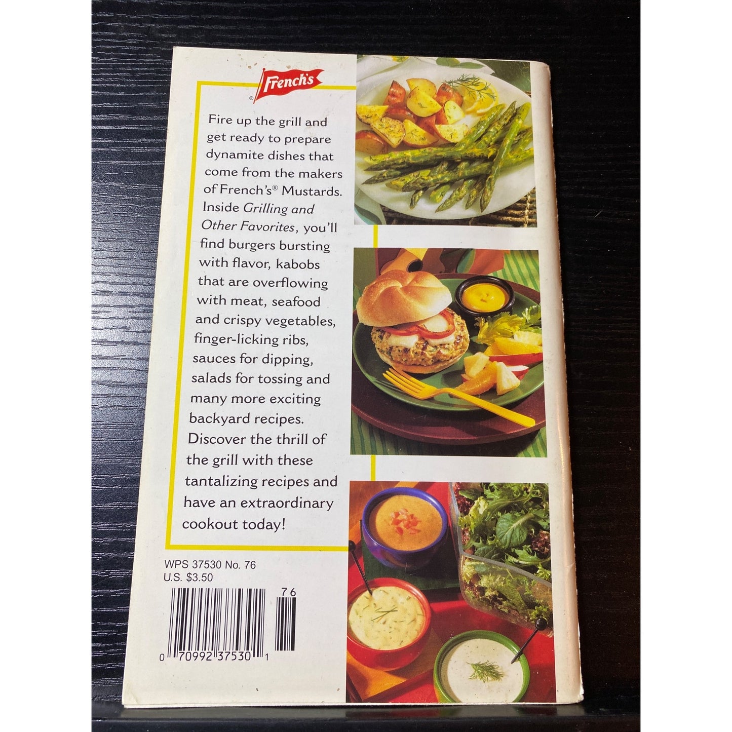 French's Grilling & Other Favorites Best Recipes 1997 Cookbook Booklet