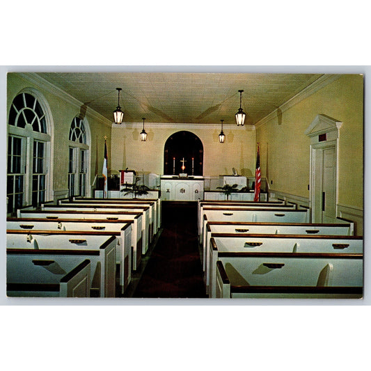 Upper Sandusky OH Ohio Fairhaven Home Nursing Care Unit Chapel Chrome Postcard