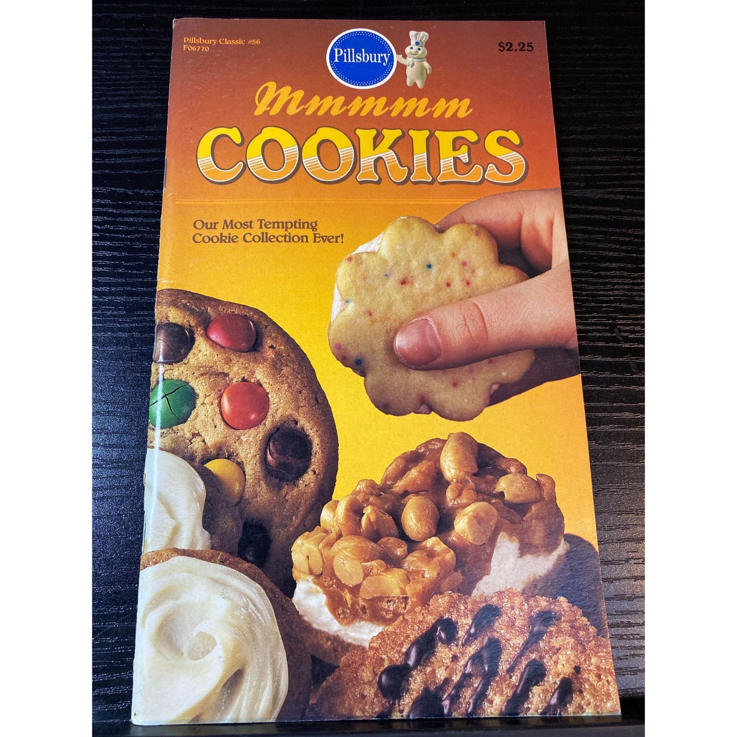 Pillsbury Classic Cookbook #36 Mmmmm Cookies 1980s Recipe Booklet