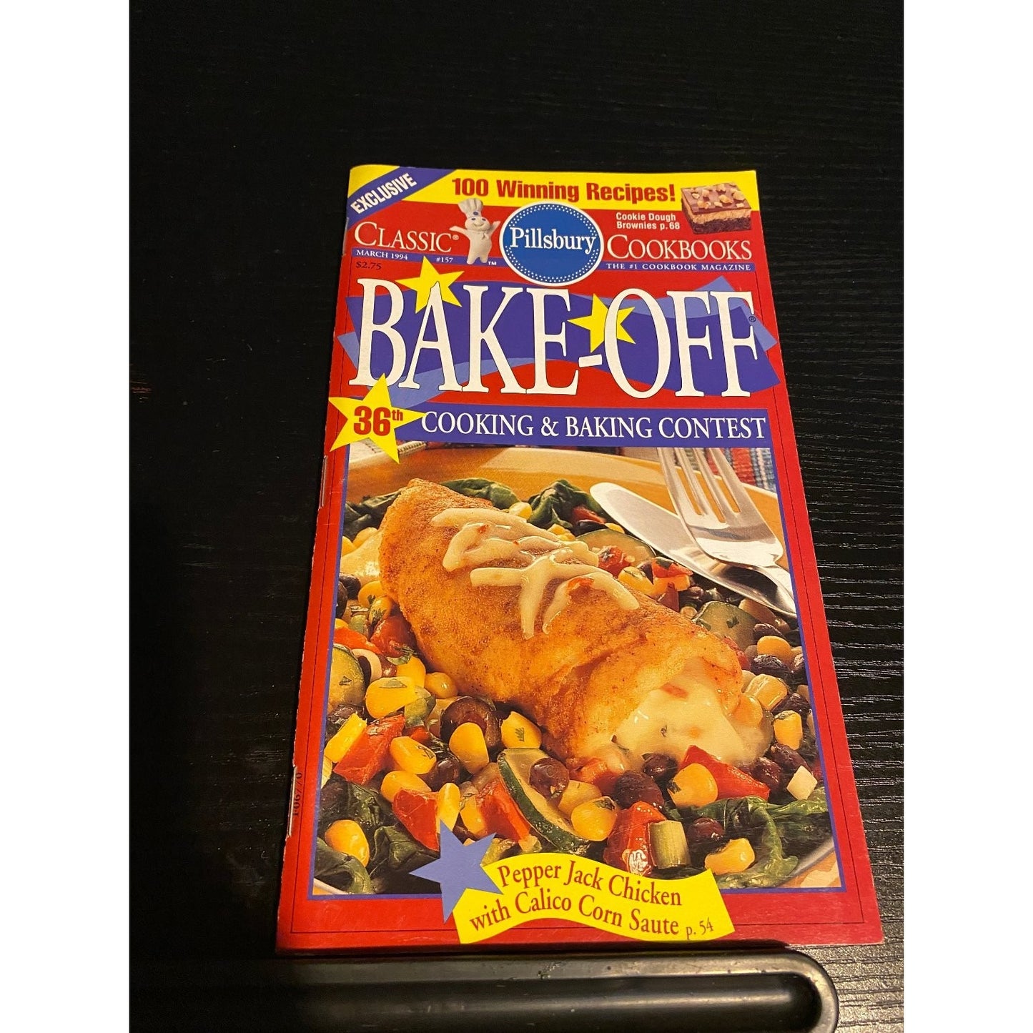 Pillsbury Classic Cookbook Booklet 1994 Bake-Off 36th Contest Edition