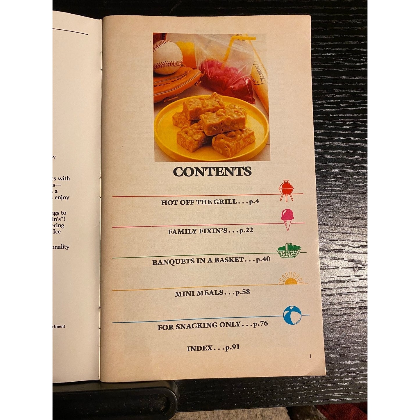 Pillsbury Classic Cookbook Booklet Summer Fun Cook #65 1986 Picnic BBQ Snacks