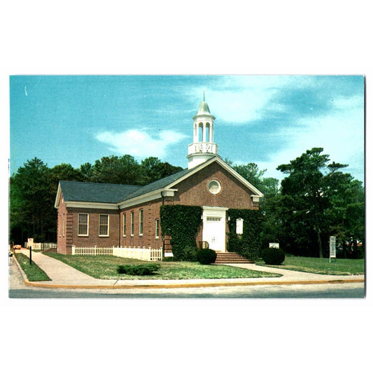 Rehoboth Beach DE Delaware Westminster Presbyterian Church Chrome Postcard
