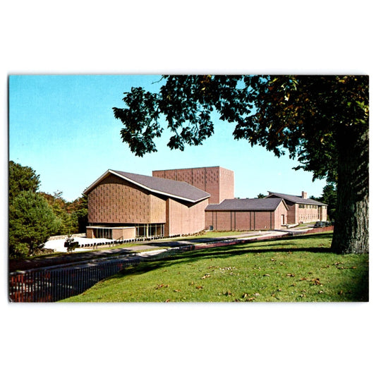 Durham NH New Hampshire University of New Hampshire Paul Creative Arts Postcard