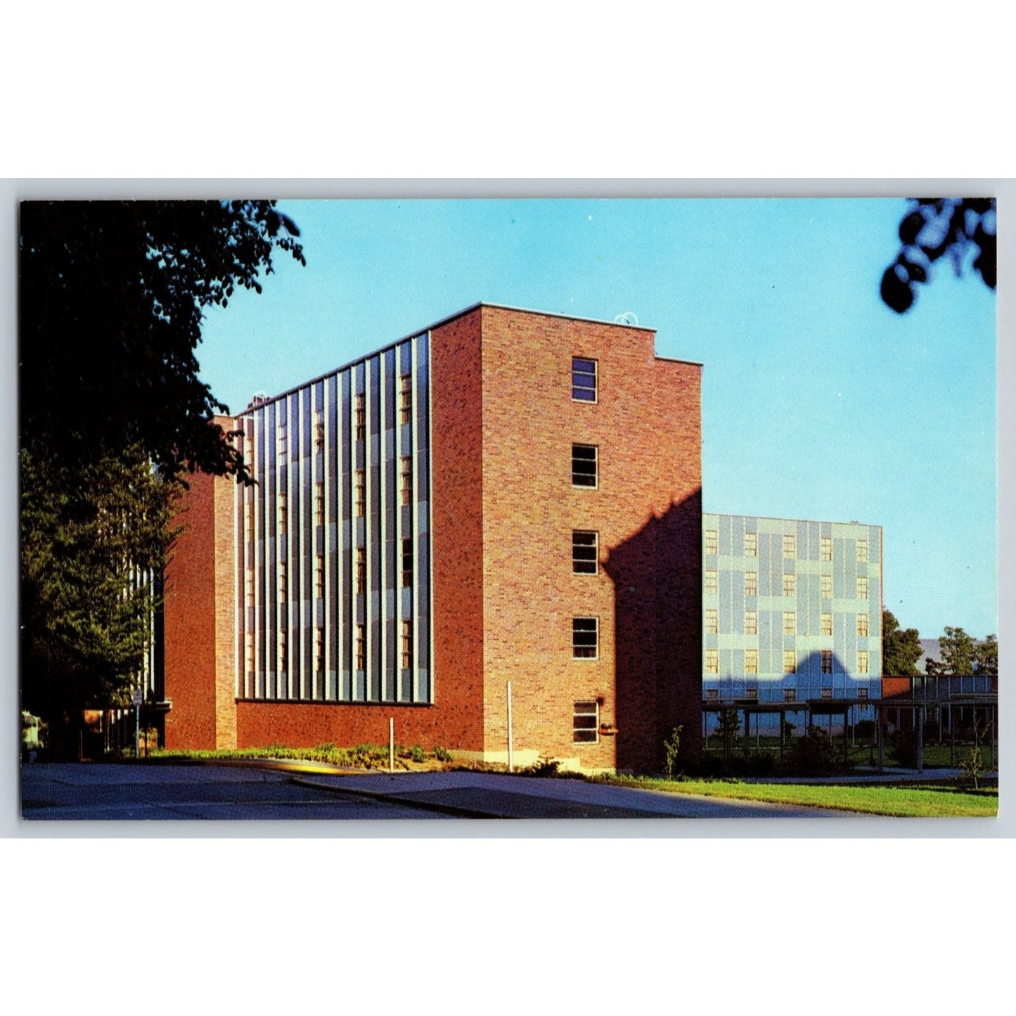 Corvallis OR Oregon State University Snell Hall Student Residence Postcard