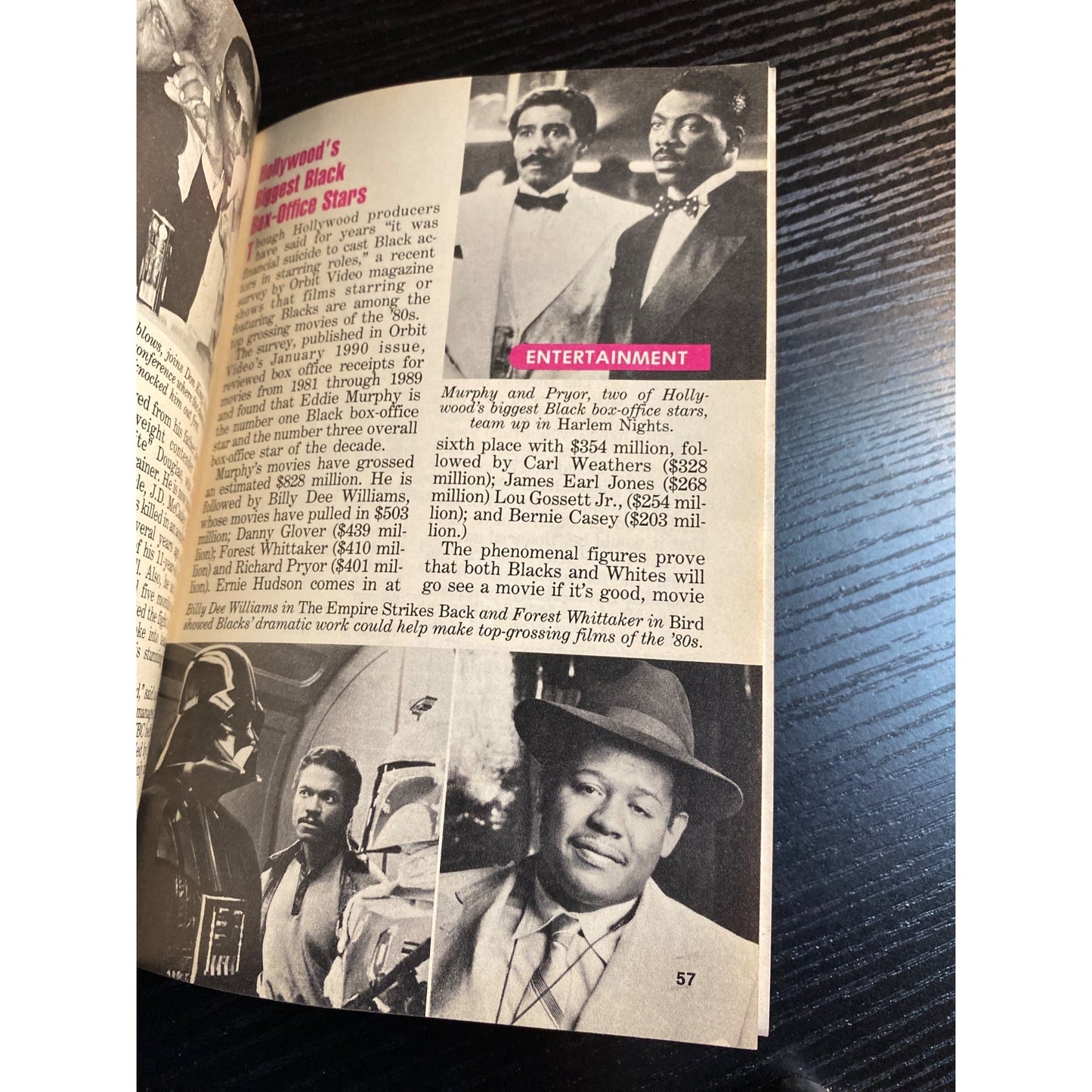 Jet Magazine Feb 26 1990 Maria, Natalie and Nat King Cole
