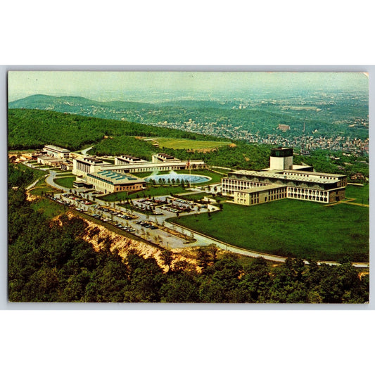 Bethlehem PA Pennsylvania Bethlehem Steel Homer Research Labs Aerial Postcard