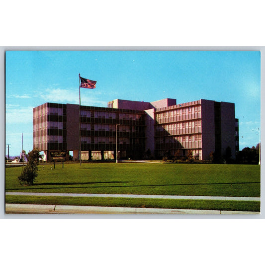 Torrance CA California Little Company of Mary Hospital 1950s Chrome Postcard