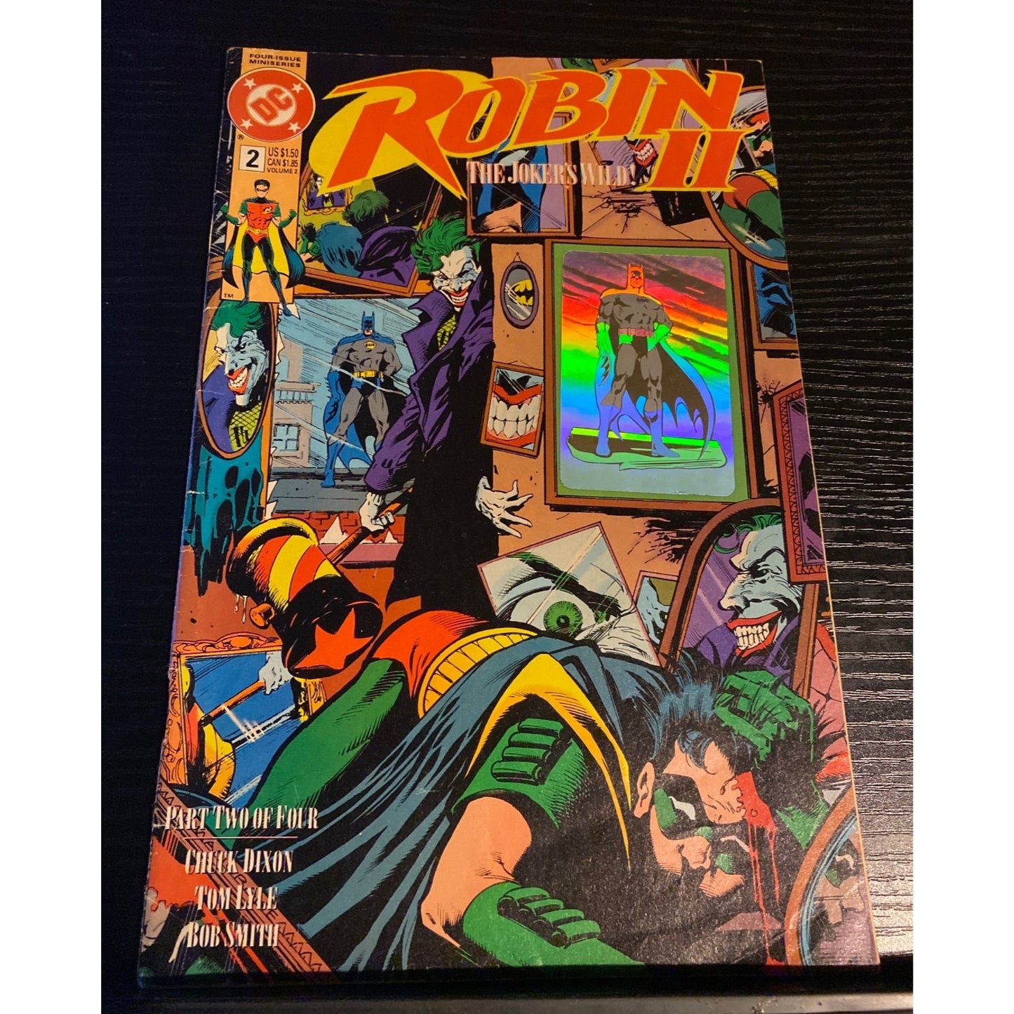 Robin II: The Jokers Wild #2 DC Comic 1991 Holographic Cover