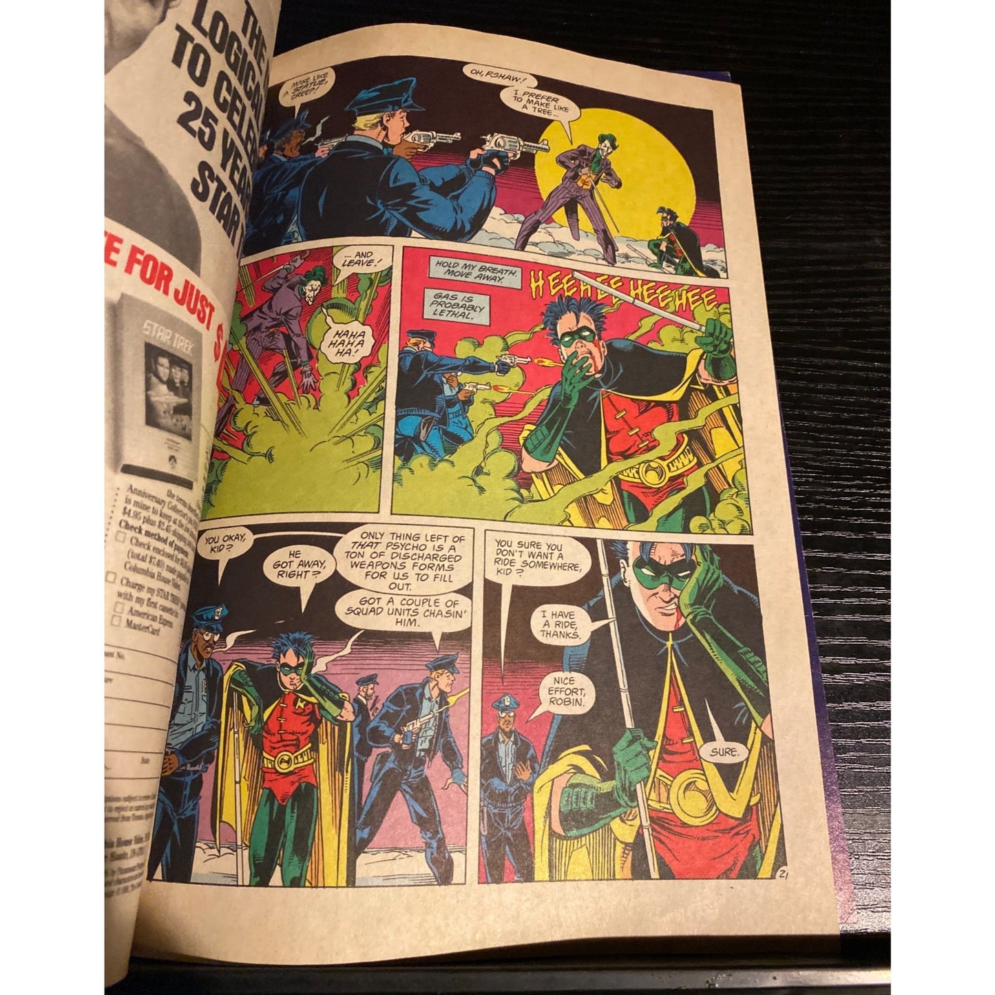 Robin II: The Jokers Wild #2 DC Comic 1991 Holographic Cover