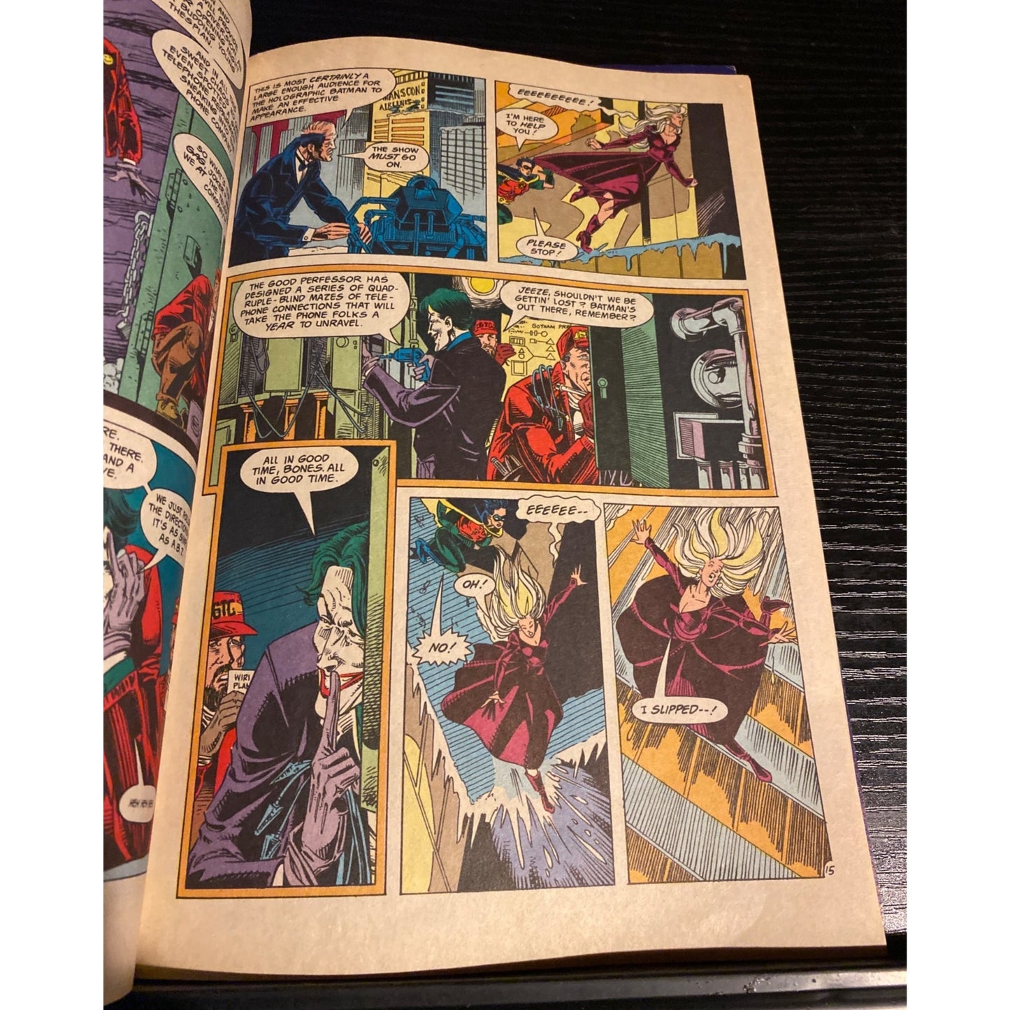 Robin II: The Jokers Wild #2 DC Comic 1991 Holographic Cover
