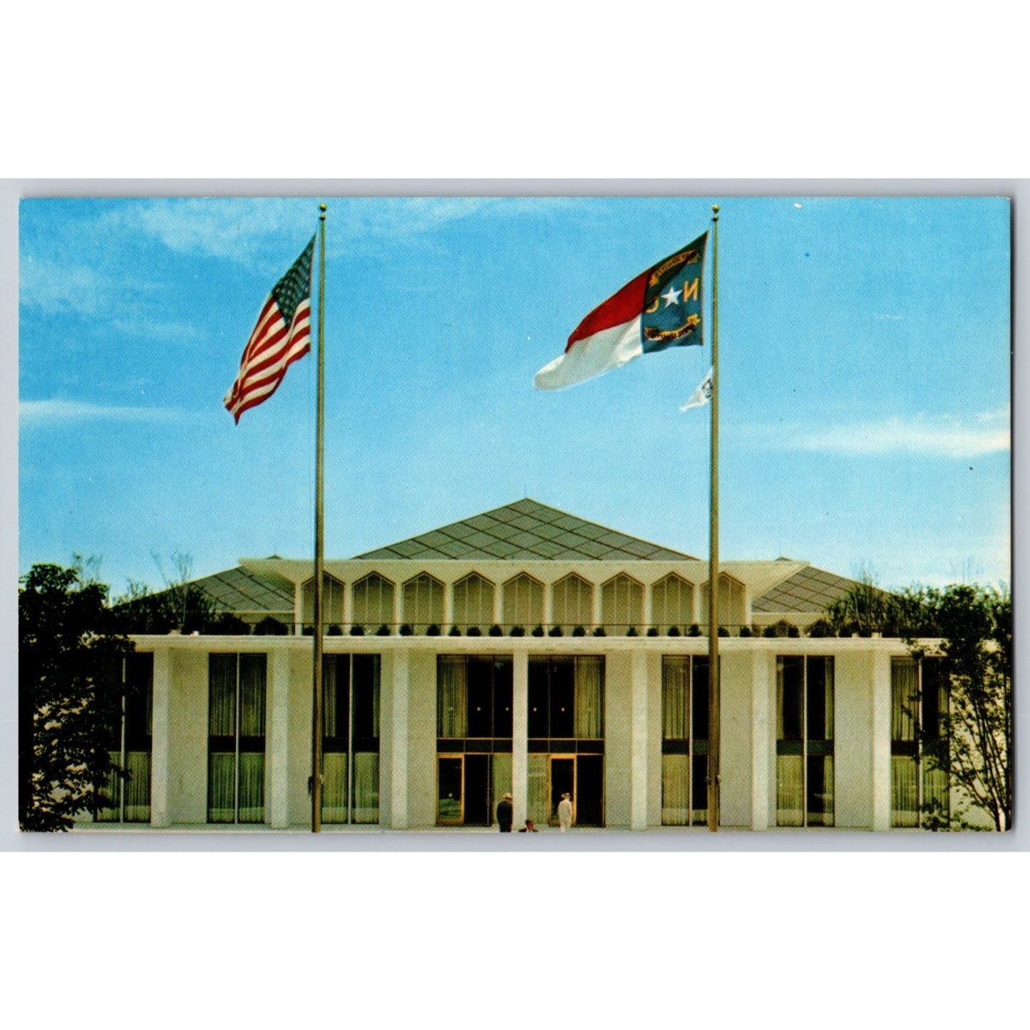 Raleigh NC North Carolina Legislative Building Chrome Postcard Unused Asheville