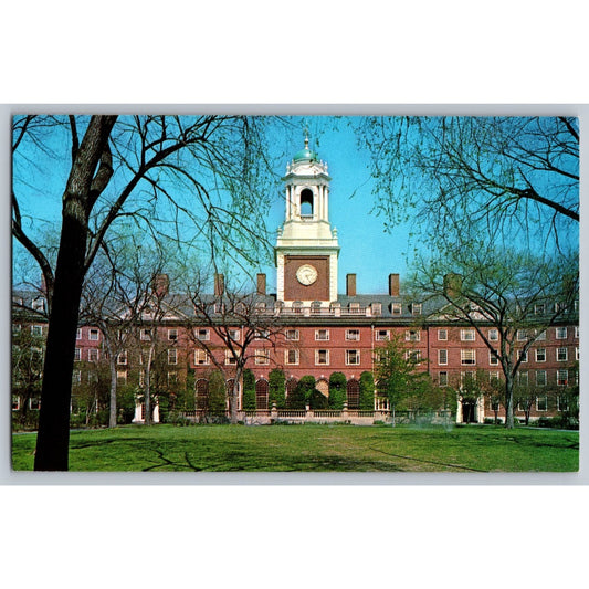 Cambridge MA Massachusetts Harvard University Eliot House Chrome Postcard Unused
