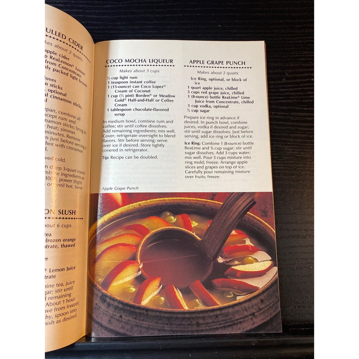 Borden Holiday Favorite Recipe Collection 1987 Appetizers Main Dishes Desserts