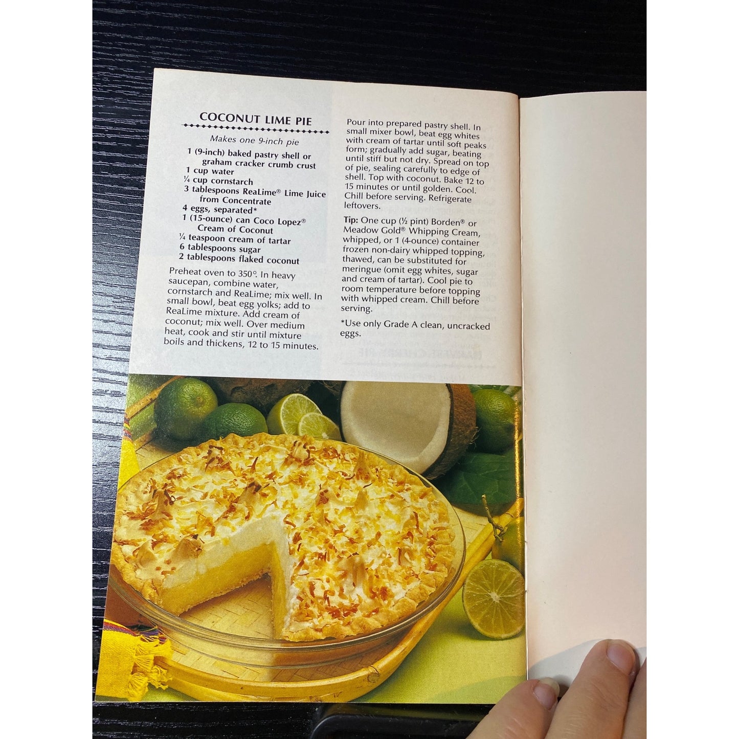 Borden Holiday Favorite Recipe Collection 1987 Appetizers Main Dishes Desserts