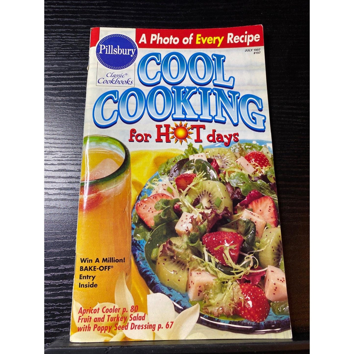 Pillsbury July 1997 Cool Cooking For Hot Days Cookbook Booklet