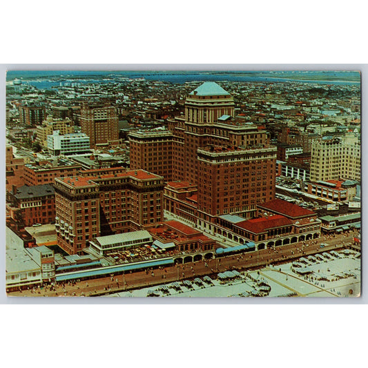 Atlantic City NJ New Jersey Chalfonte-Haddon Hall Resort Hotel Chrome Postcard