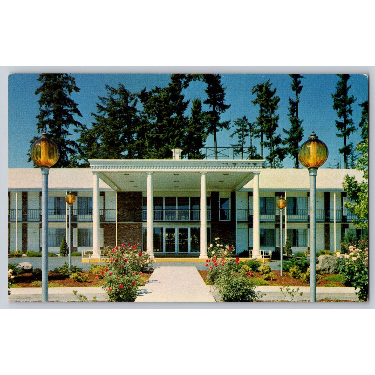 Tualatin OR Oregon Ramada Inn Sweetbrier Inn Chrome Postcard Unused