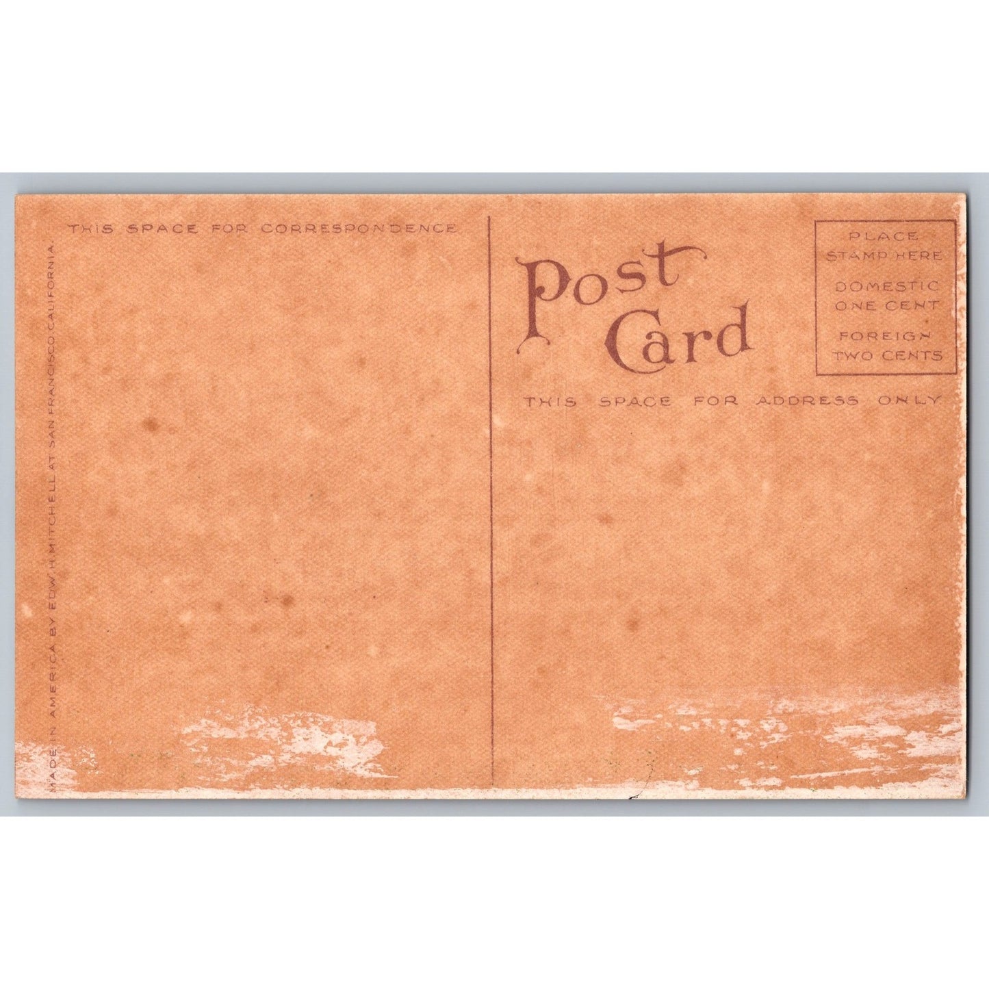 Everett WA Washington Harbor View Divided Back Postcard Unused Edward H Mitchell