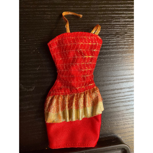 Barbie City Lights Fashions #864 Red Dress 1992