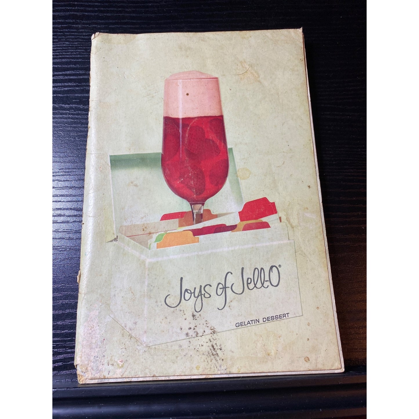 Joys Of Jell-O Vintage Recipe 1960s Gelatin Desserts & Salads Cookbook Booklet