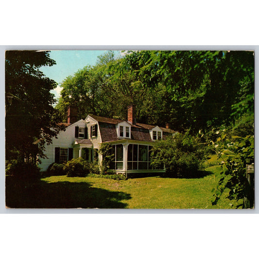 Concord MA Massachusetts Ephraim Wales Bull Concord Grape Cottage 1975 Postcard