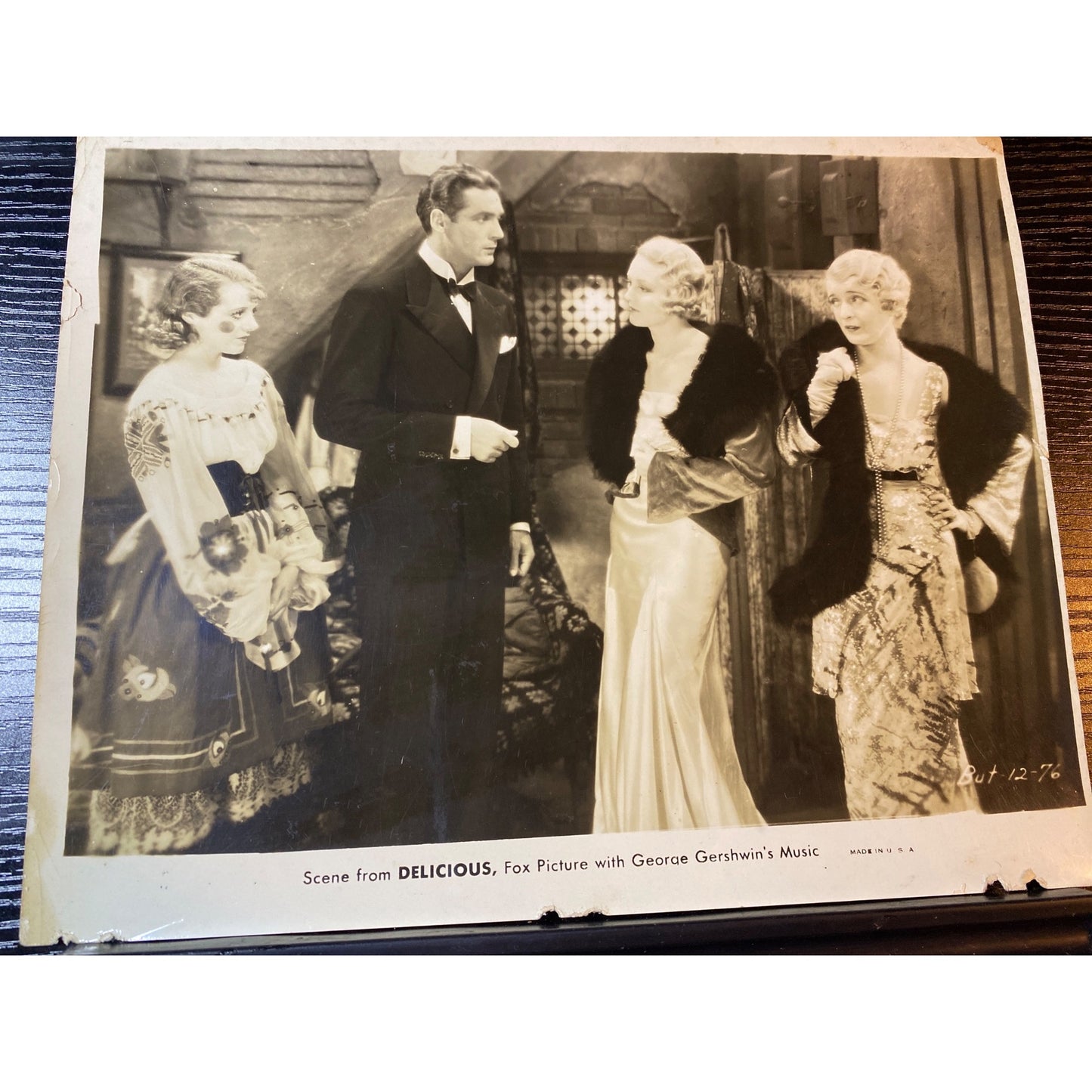 Movie Photo 8x10 Glossy Delicious 1931 Charles Farrell & Janet Gaynor Fox Picture