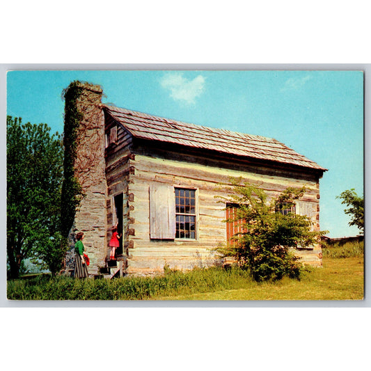 Springfield KY Kentucky Bersheba Cabin Lincoln Homestead State Park Postcard