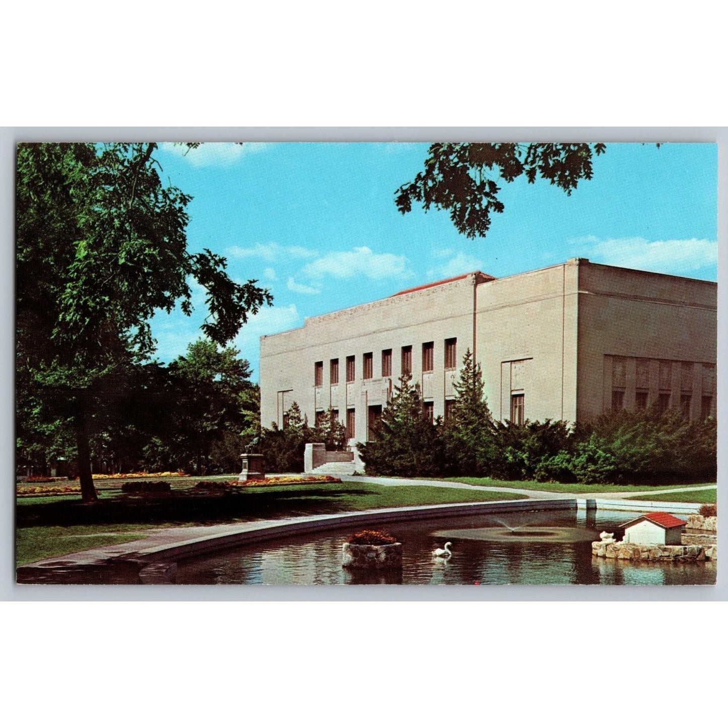 Scranton PA Pennsylvania Everhart Museum Nay Aug Park Joe Kast Chrome Postcard