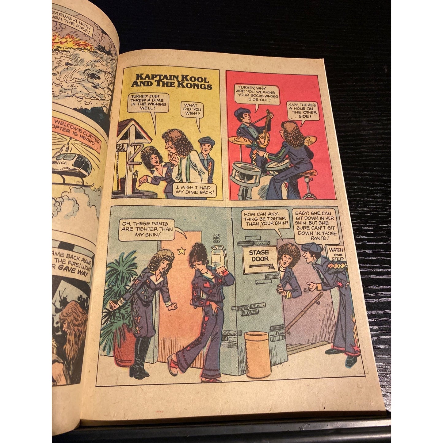 The New Krofft Supershow Comic 1977 Captain Kool & The Kongs Sid & Marty Krofft