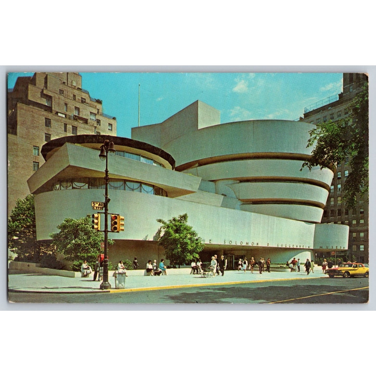 New York City NY Solomon R Guggenheim Museum 1964 Chrome Postcard Dexter Press