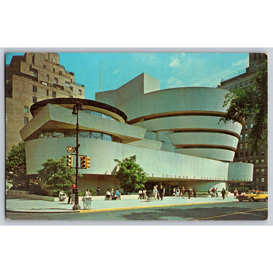 New York City NY Solomon R Guggenheim Museum 1964 Chrome Postcard Dexter Press