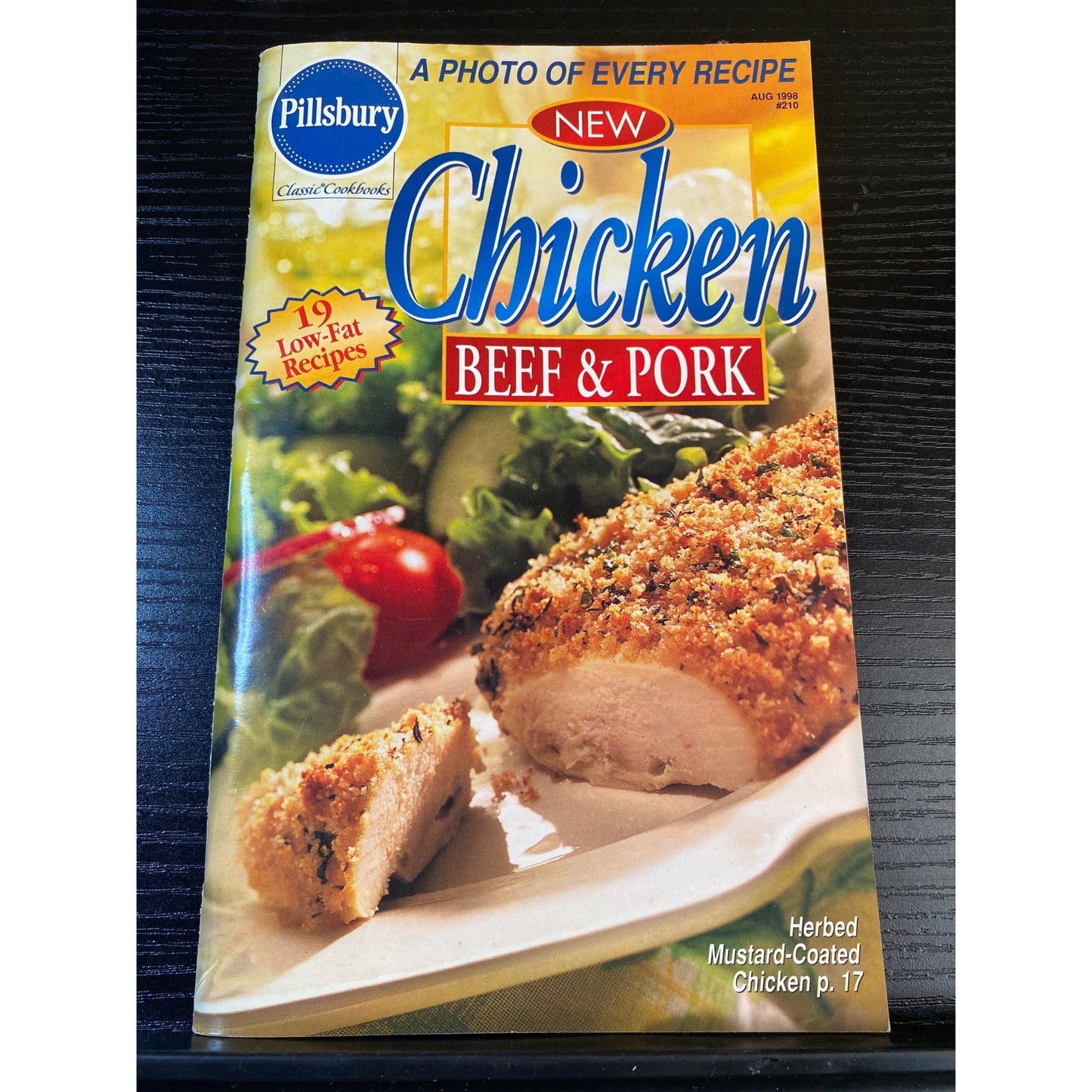 Pillsbury Classic 1998 Cookbook Booklet Chicken Beef & Pork 175 Recipes