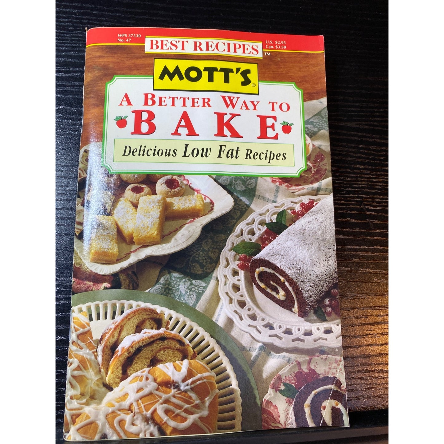 Best Recipes Mott's A Better Way To Bake Low-Fat Recipes Cookbook Booklet 1995