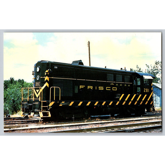 St Louis San Francisco Railway Friscos #281 Fairbanks Morse ALT-1000 Postcard