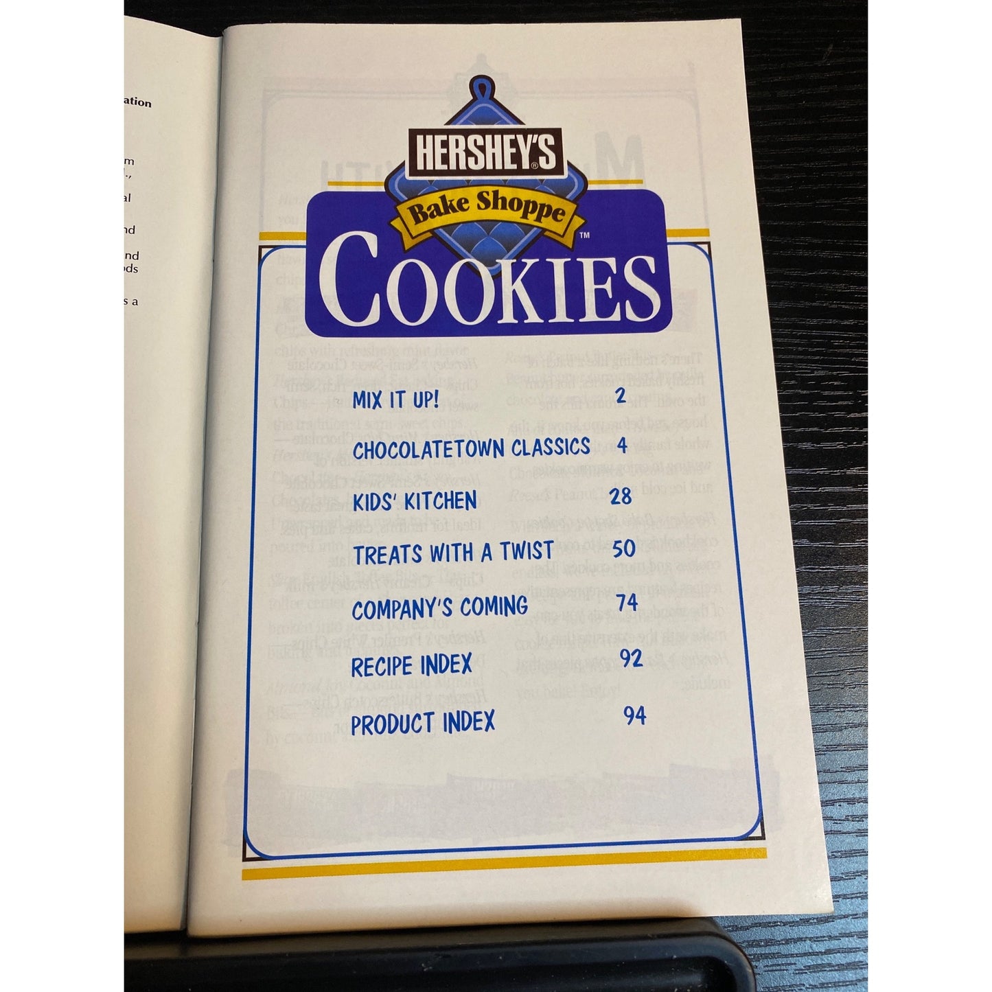 Hersheys Bake Shoppe Cookies Recipe Booklet Favorite Name Brand