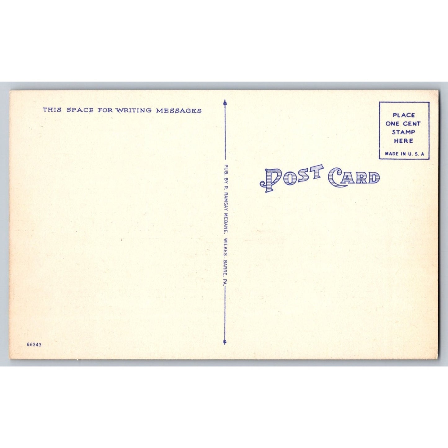 Easton PA Pennsylvania Public Library Linen Postcard R Ramsay Mebane