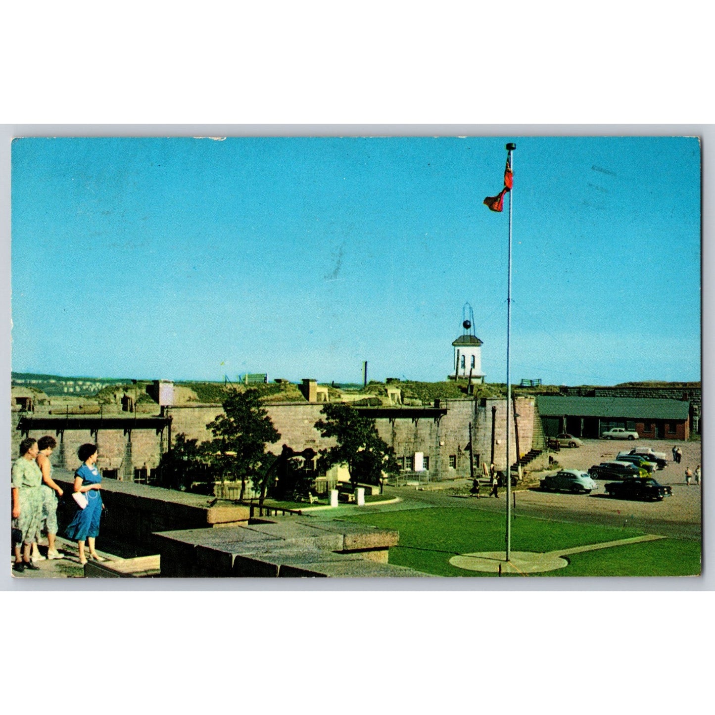 Halifax Nova Scotia Canada The Citadel 1967 Chrome Postcard Used