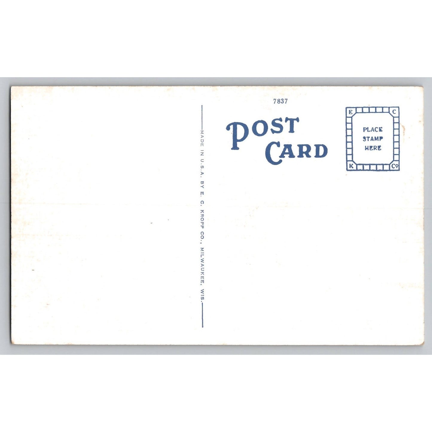 St Augustine FL Florida Alhambra Hotel 1920s White Border Postcard Unused