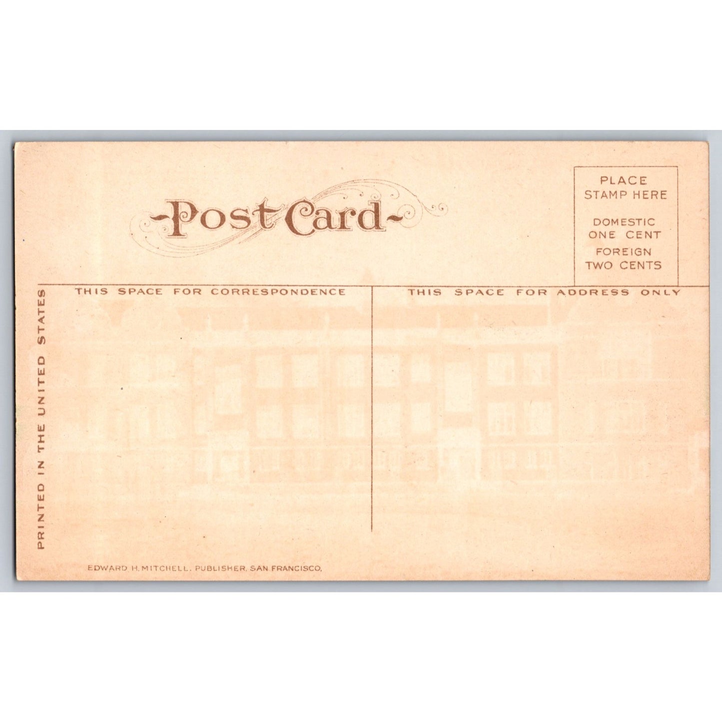 Portland OR Oregon Portland Academy Divided Back Postcard Edward H Mitchell